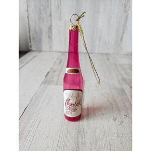 SCF Merlot wine glass ornament Xmas tree